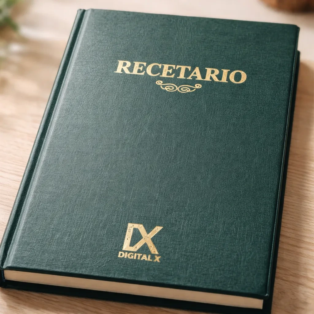 LIBRO RECETARIO DE FARMACIA - 500 PAGINAS - 27 X 36