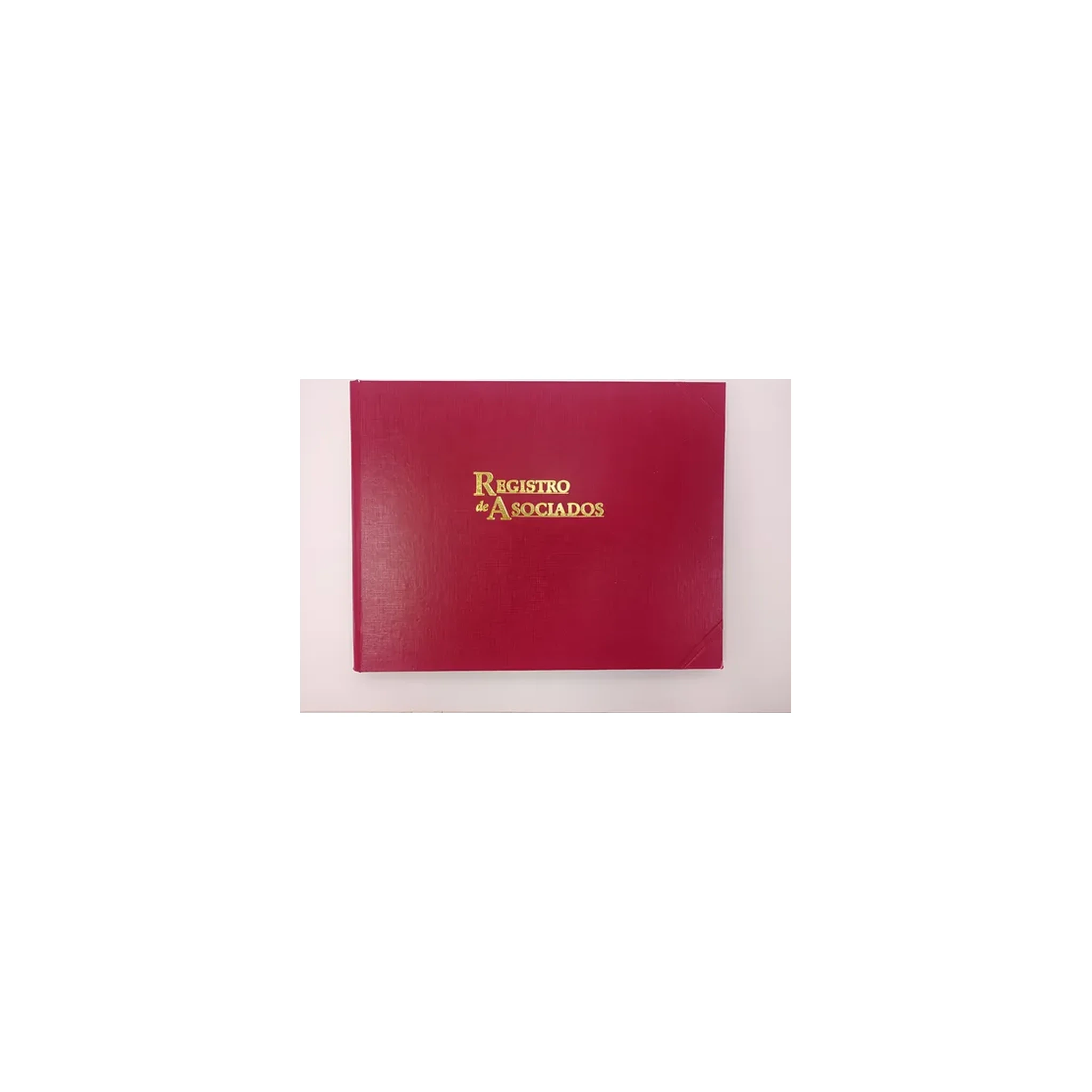 LIBRO REGISTRO DE ASOCIADOS - 1 MANO - 49 FOLIOS - 36 X 27