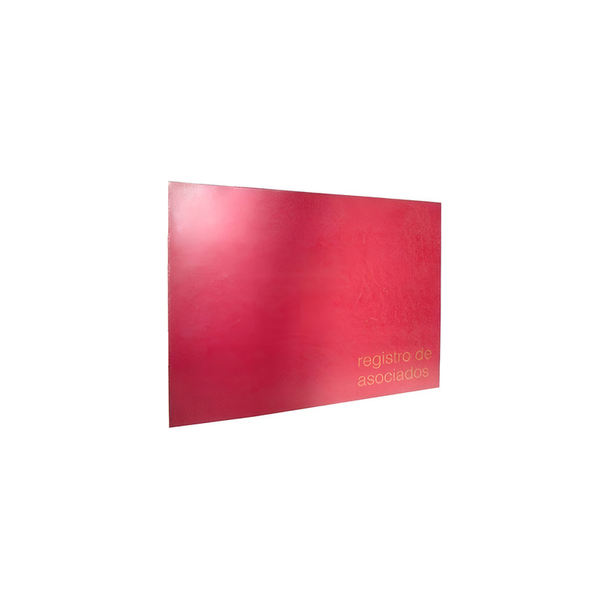 LIBRO REGISTRO DE ASOCIADOS - FLEXIBLE - 19 FOLIOS - 36X27
