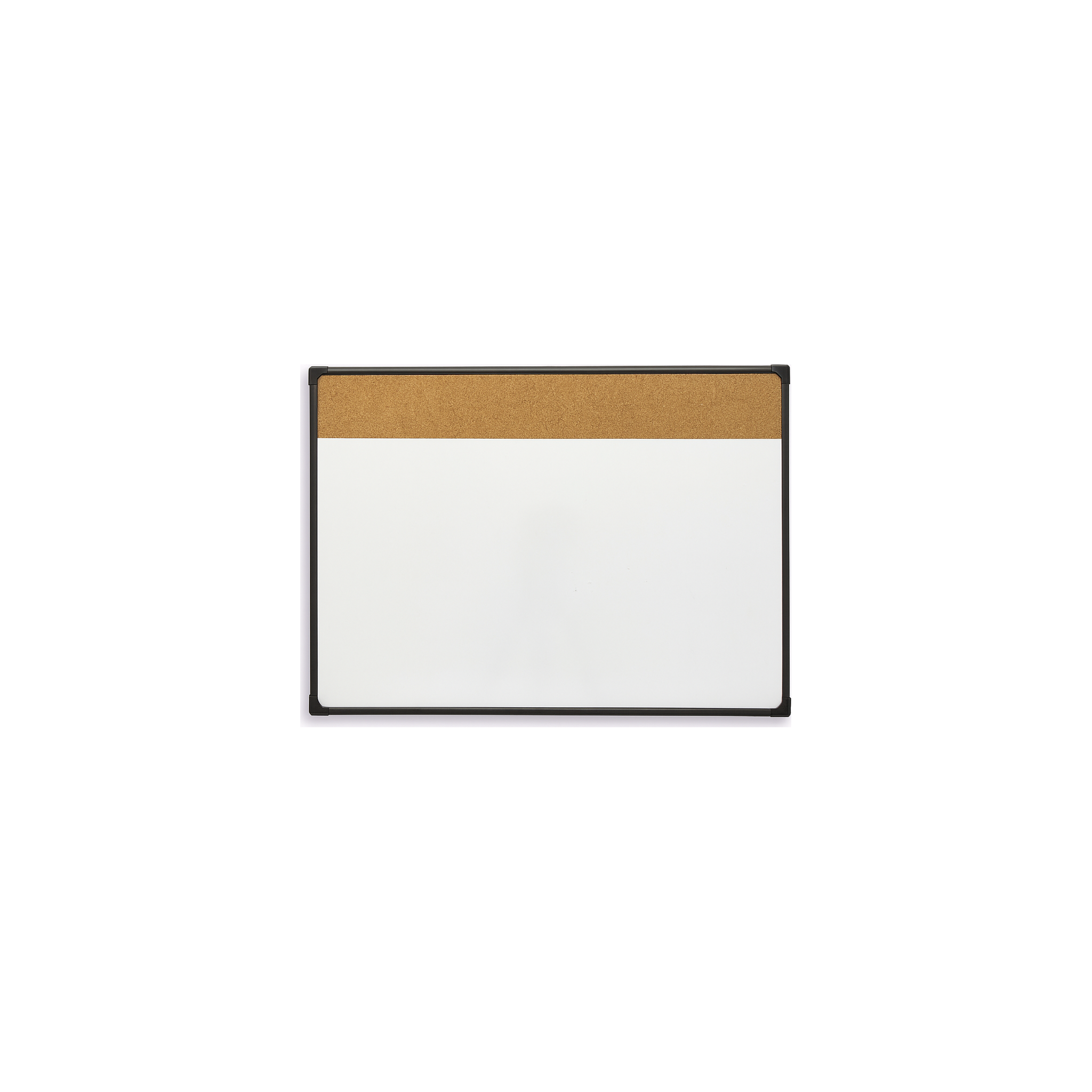 PIZARRA COMBINADA 50X70 MARCO NEGRO - FRANJA HORIZONTAL