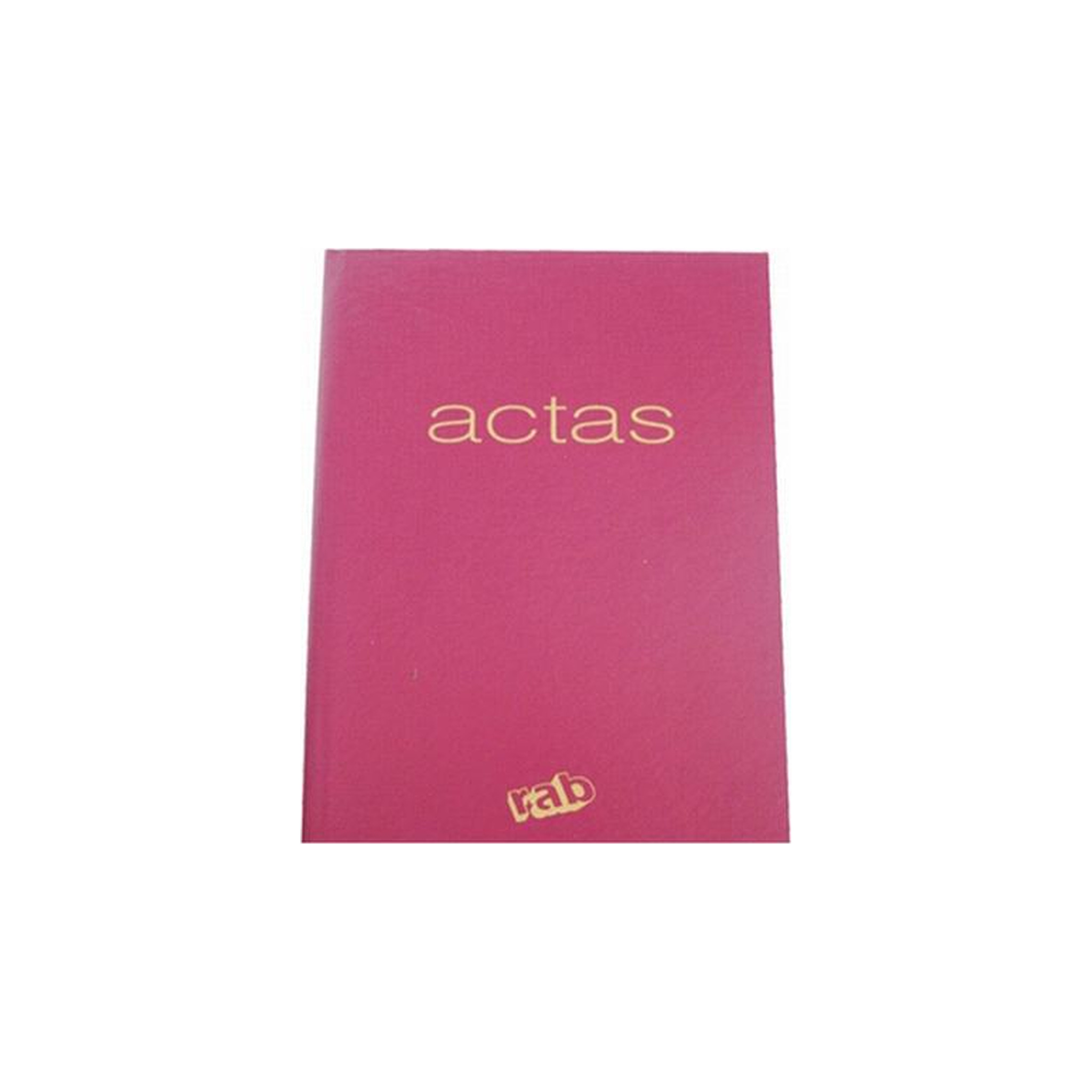 ACTA 1 MANO - 22 X 33 CM - TAPA DURA - 100 PÁG