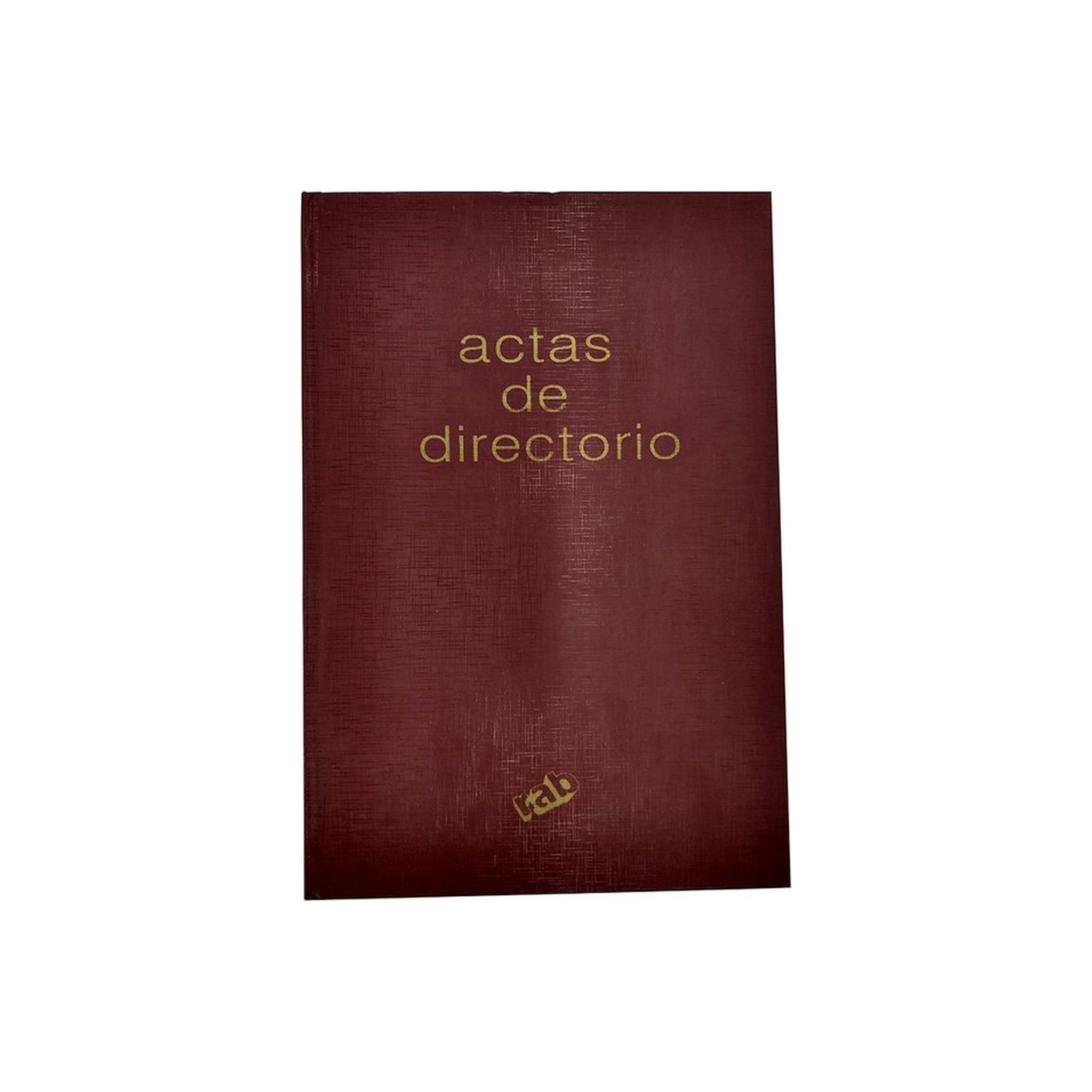 ACTAS DE DIRECTORIO 2 MANOS - 22 X 33 CM - TAPA DURA - 200 PÁG